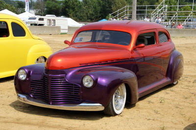 Dawn Westfall's Purple & Copper 41 Chevy