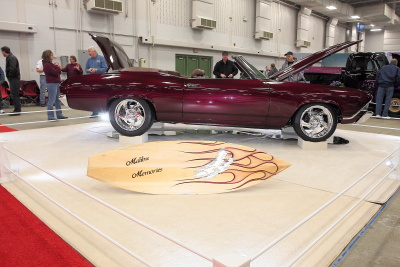 1968 Burgandy Convertable Chevelle