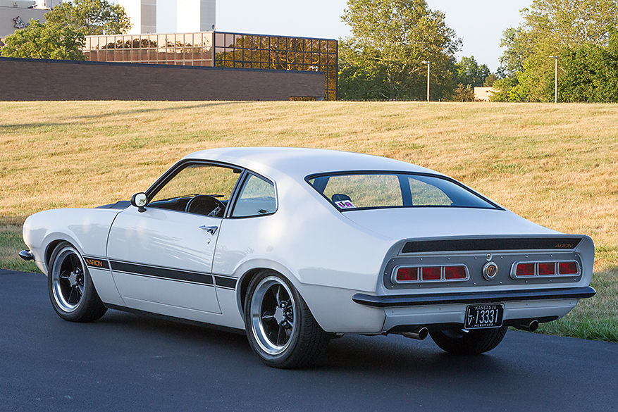 Ellie's 70 Maverick back 3/4