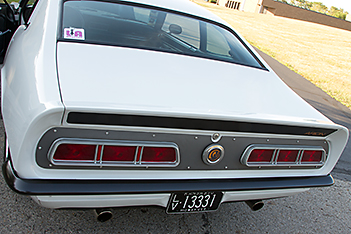 Ellie's custom tail panel