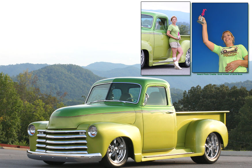 Jessica with the first ever LIA Magazine Award