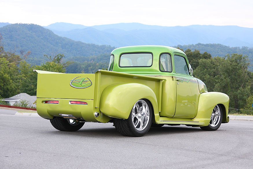 Jessica Kilby's 50 Chevy 5 Window Pickup