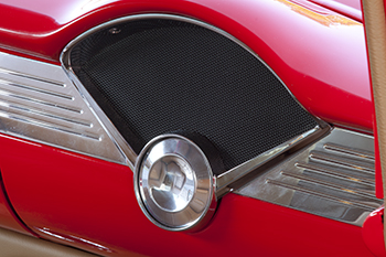 Dash on rider's side