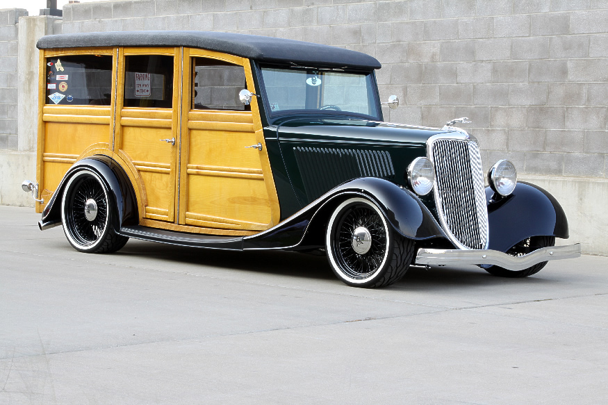 Maggie Anderson's '34 Ford Woodie