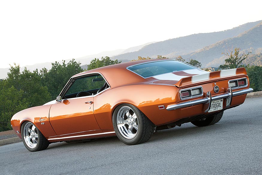 Michelle's back 3/4 view.