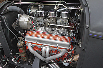 Marie has a 2008 Chevy Crate Motor under the hood