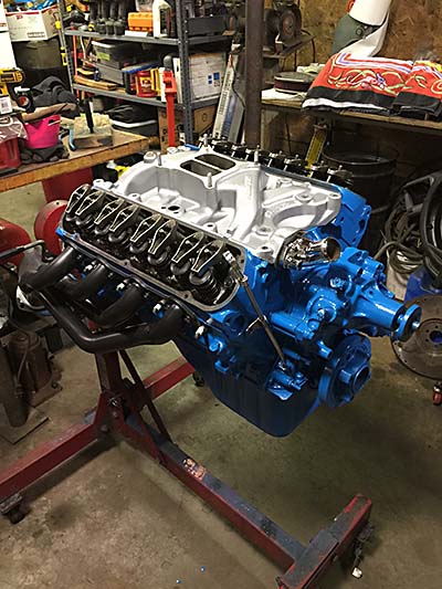 85 Ford 351 cubic inch Windsor motor