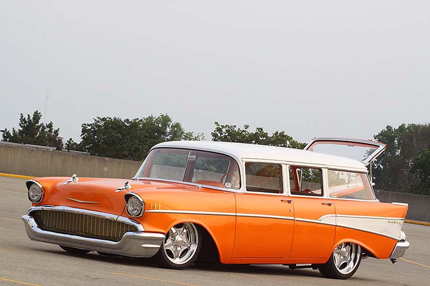 Vikki Kitchen;s '57 Longroof