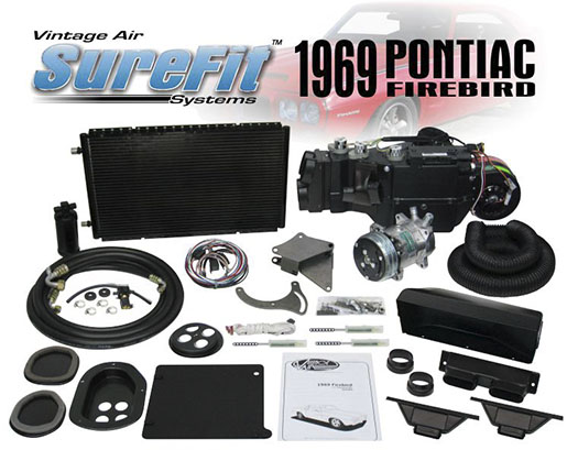 intage Air Surefit Systems for 69 Pontiac Firebird